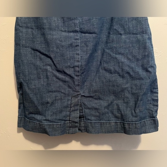 American Eagle Sweetheart Neckline Strapless Denim Mini Dress - Picture 11 of 12